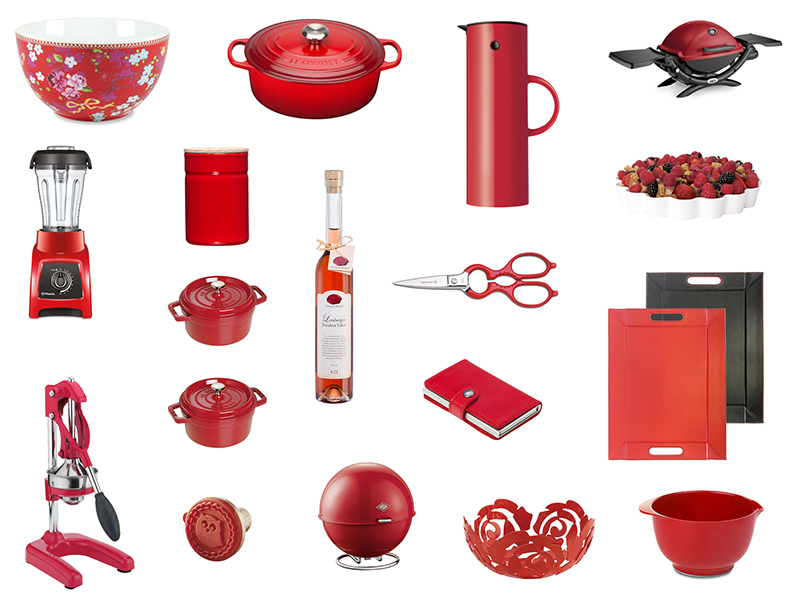 Rote Küchenhelfer und Accessoires - Bleywaren Blog